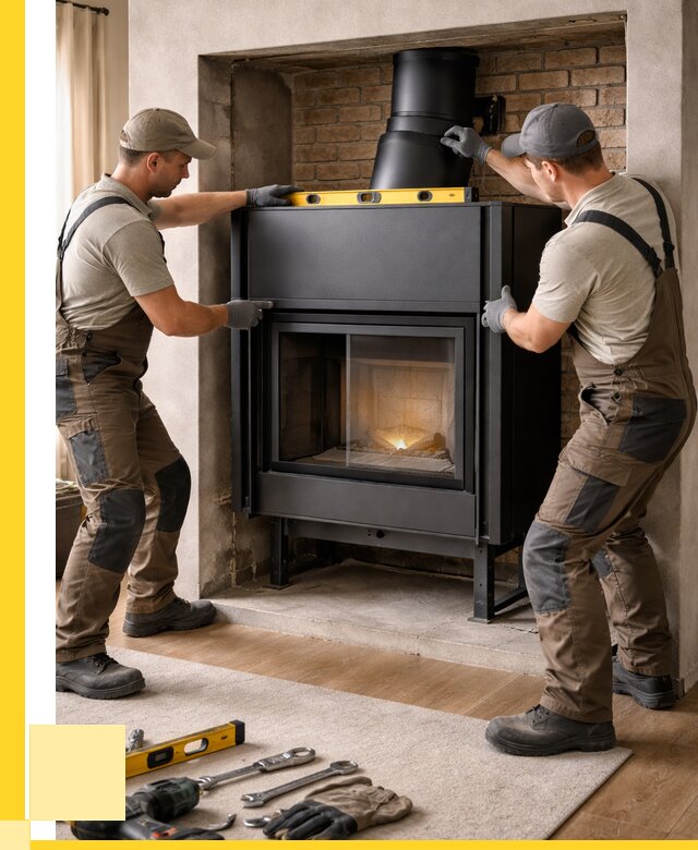 Установка каминных топок в Черкесске под ключ от 18353 р. | ЭриданЧрк