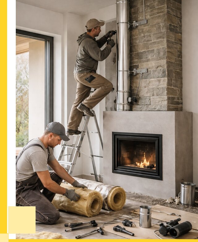 Монтаж дымоходов для каминов в Черкесске от 15294 р. ЭриданЧрк