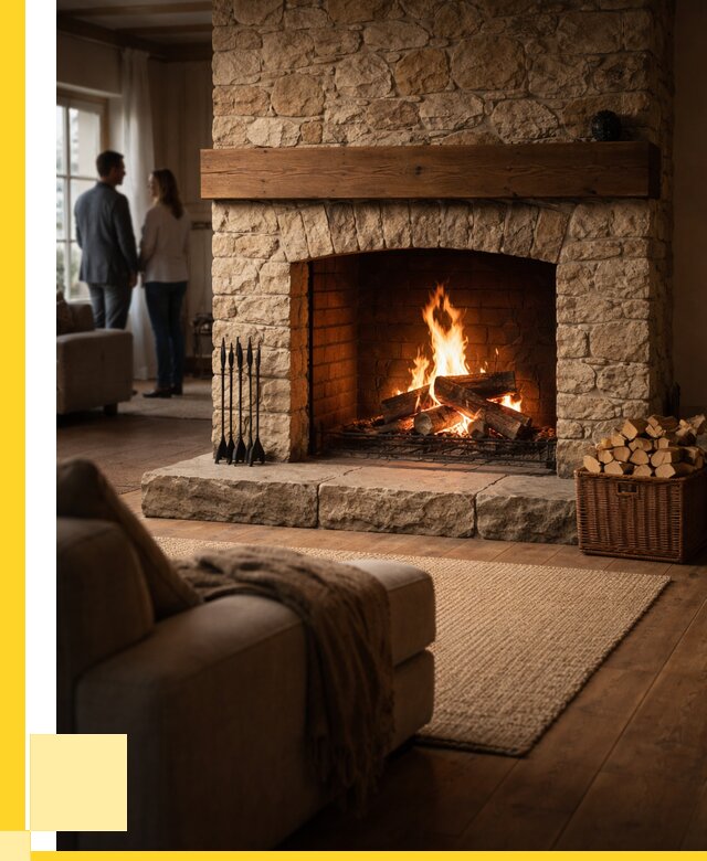 Открытые камины под ключ в Черкесске от 152940 р. ЭриданЧрк