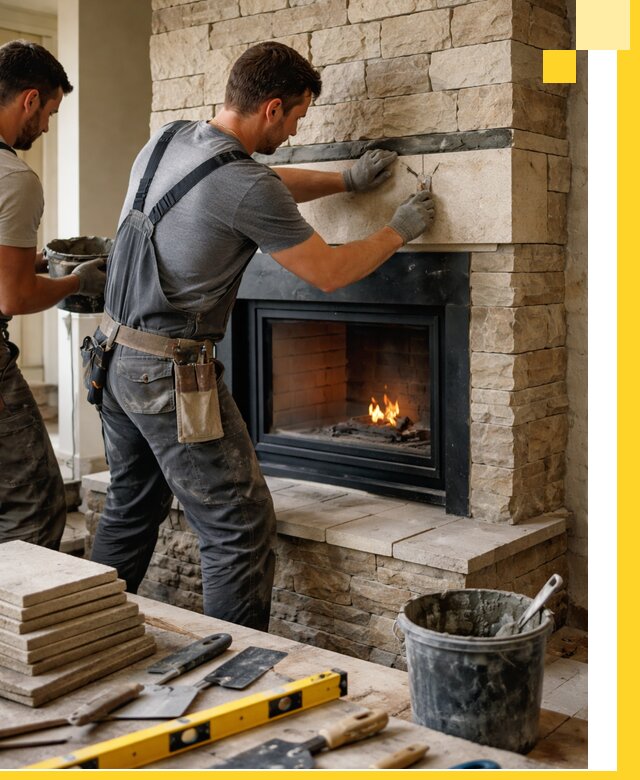 Проектирование и установка открытых каминов в Черкесске