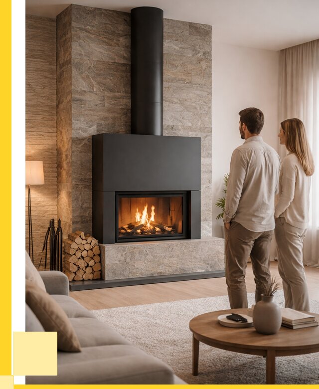 Закрытые камины под ключ в Черкесске от 122352 р., ЭриданЧрк