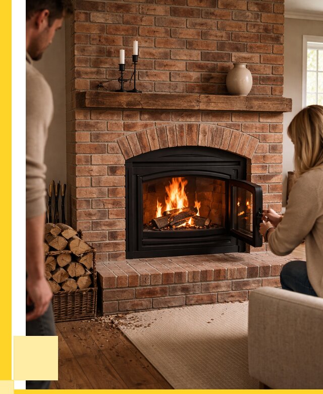 Кирпичные камины под ключ в Черкесске от 152940 р. | ЭриданЧрк