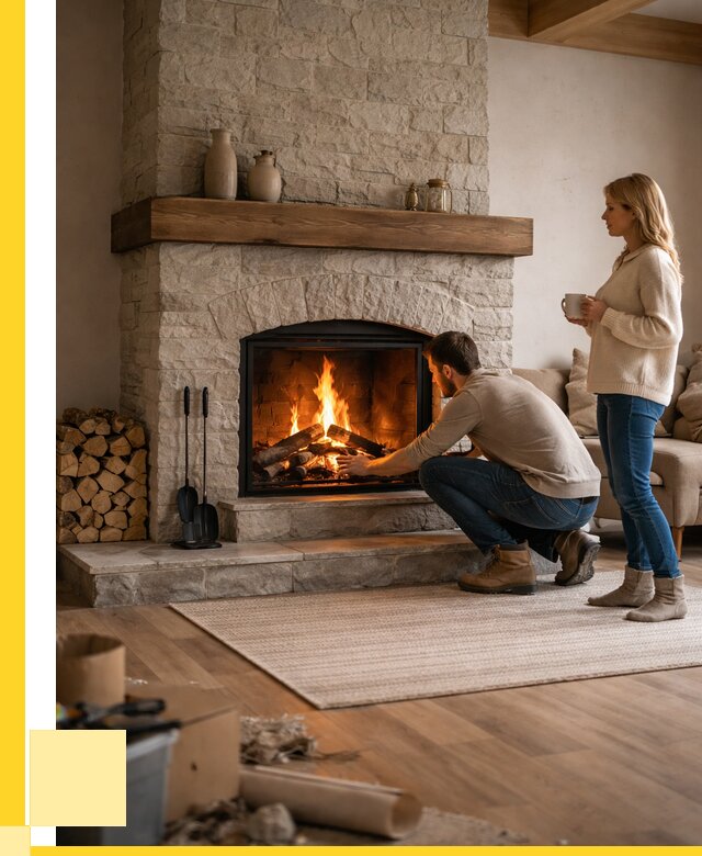 Камины для загородного дома в Черкесске от 356860 р., ЭриданЧрк