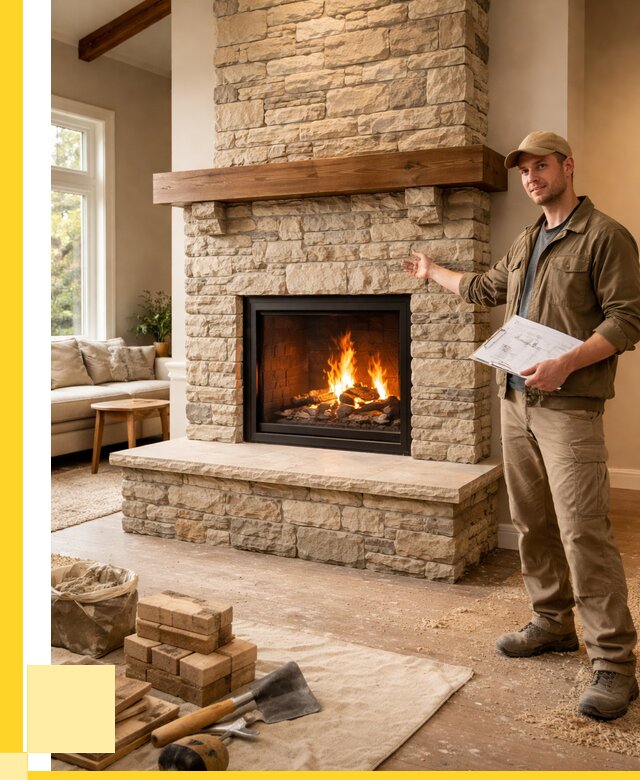 Камины под ключ в Черкесске от 183528 р. | ЭриданЧрк — установка