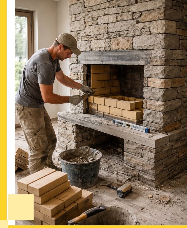 Кладка каминов и камина в Черкесске от 25490 р. ЭриданЧрк