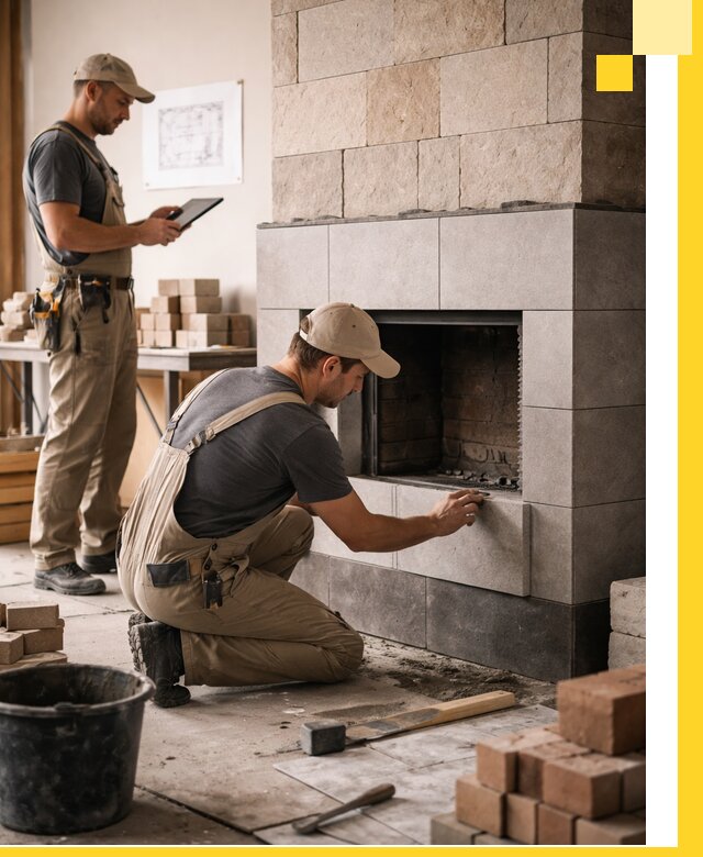 Индивидуальные проекты каминов и каминных систем в Черкесске