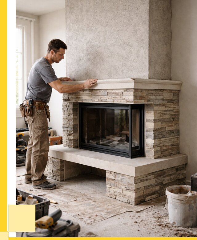 Изготовление каминов под ключ в Черкесске от 152940 р. | ЭриданЧрк