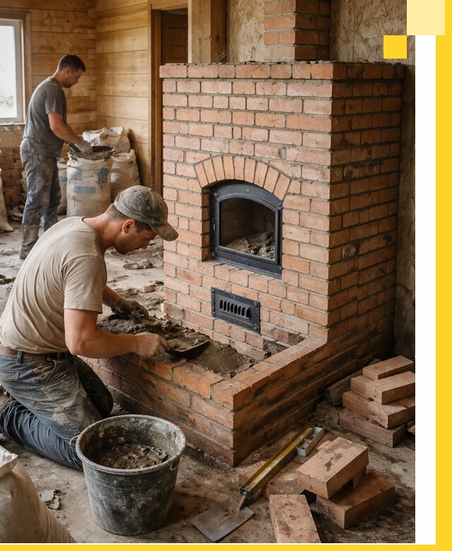 Профессиональное строительство печей в Черкесске под ключ