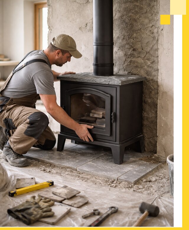 Профессиональный монтаж печей и каминов в Черкесске под ключ