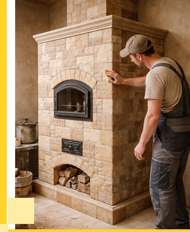 Облицовка печей в Черкесске от 4588 р. под ключ | ЭриданЧрк