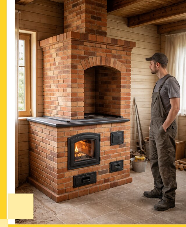 Кирпичные печи в Черкесске: купить от 152940 р. | ЭриданЧрк