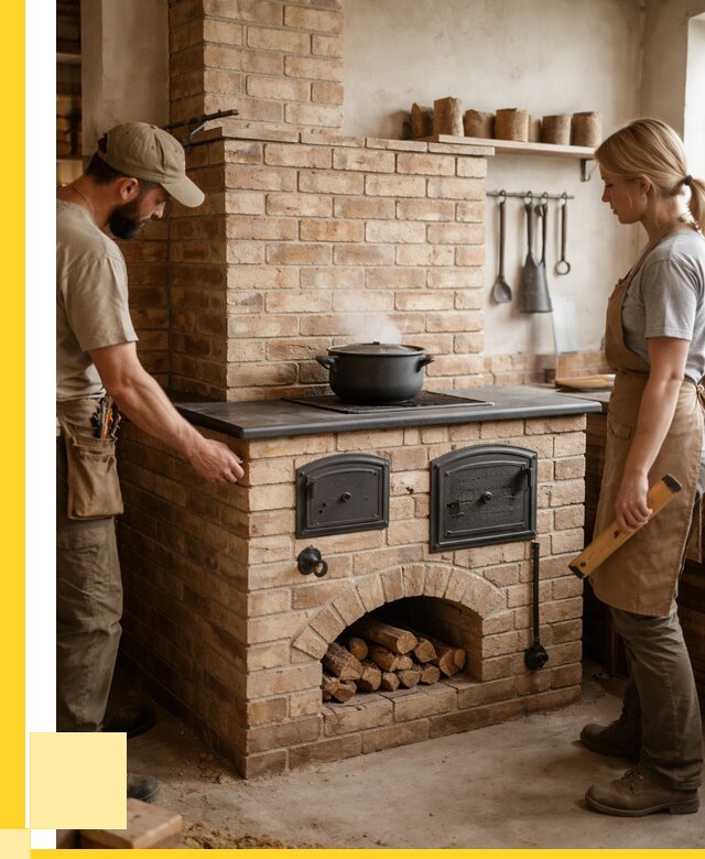 Варочно отопительные печи в Черкесске от 91764 р. | ЭриданЧрк