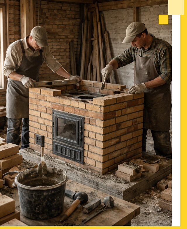 Изготовление и установка варочных печей под ключ в Черкесске