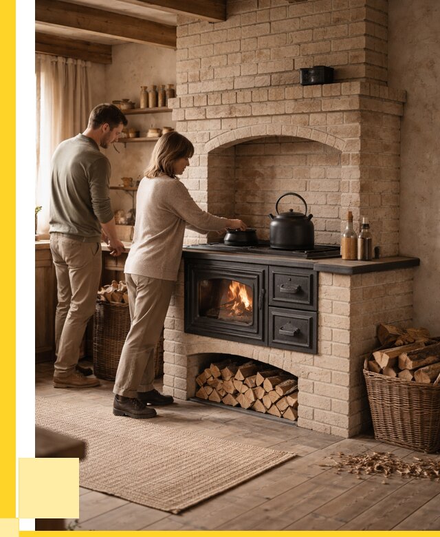 Печи с плитой в Черкесске от 45882 р. | ЭриданЧрк — кирпичная печь