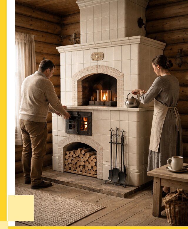 Русские печи в Черкесске: установка от 152940 р. ЭриданЧрк