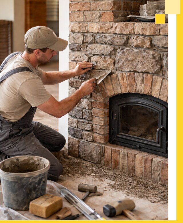 Печи для дома под ключ в Черкесске, установка и доставка