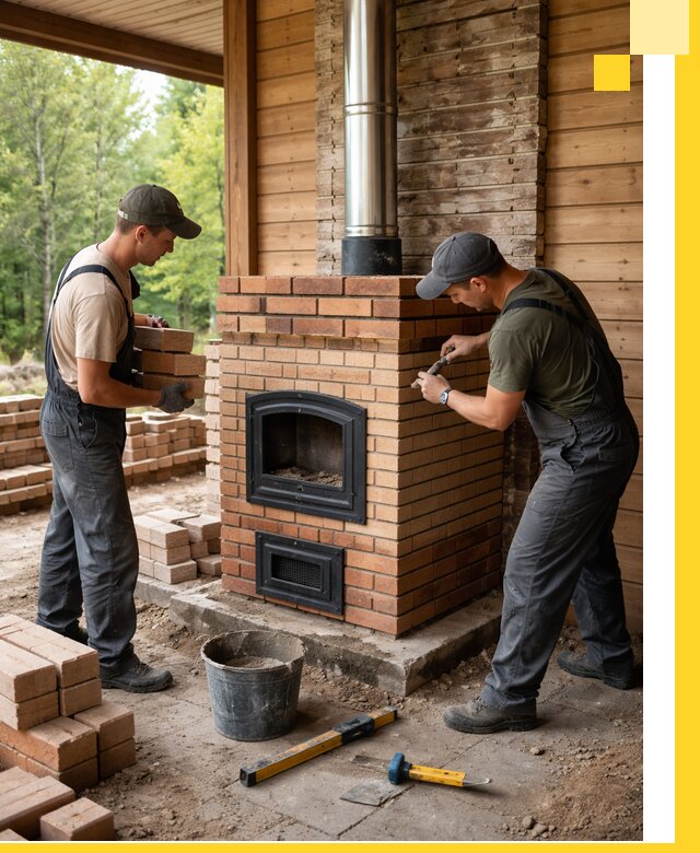 Производство и установка дачных печей под ключ в Черкесске