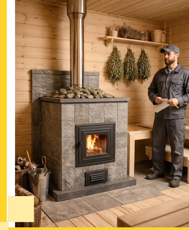 Печи для бани под ключ в Черкесске от 122352 р. | ЭриданЧрк