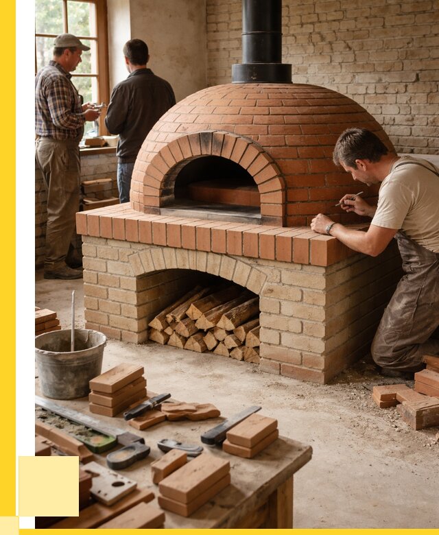 Помпейская печь дровяная для пиццы в Черкесске | ЭриданЧрк от 203920 р.