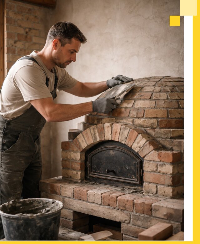 Изготовление и монтаж помпейских печей на заказ в Черкесске