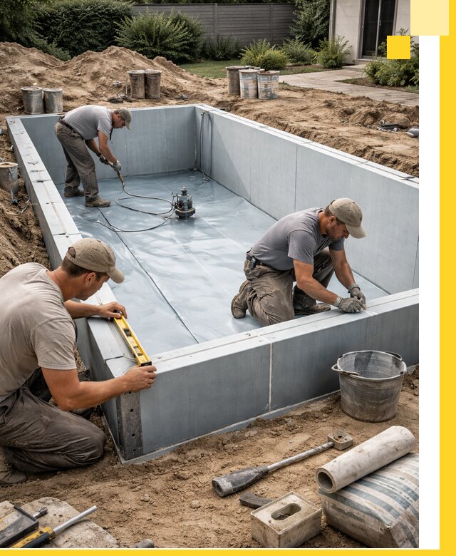 Профессиональный монтаж бассейнов под ключ в Черкесске с гарантией