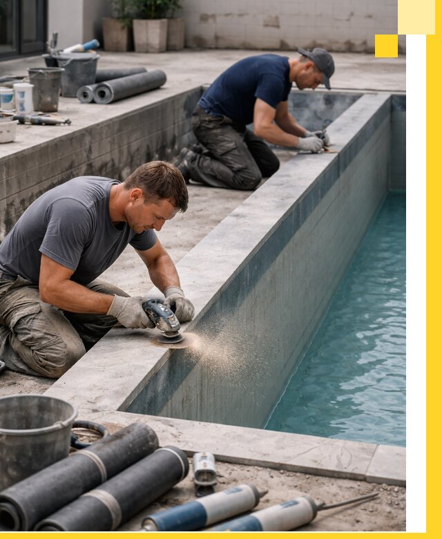 Профессиональный ремонт бассейнов под ключ в Черкесске