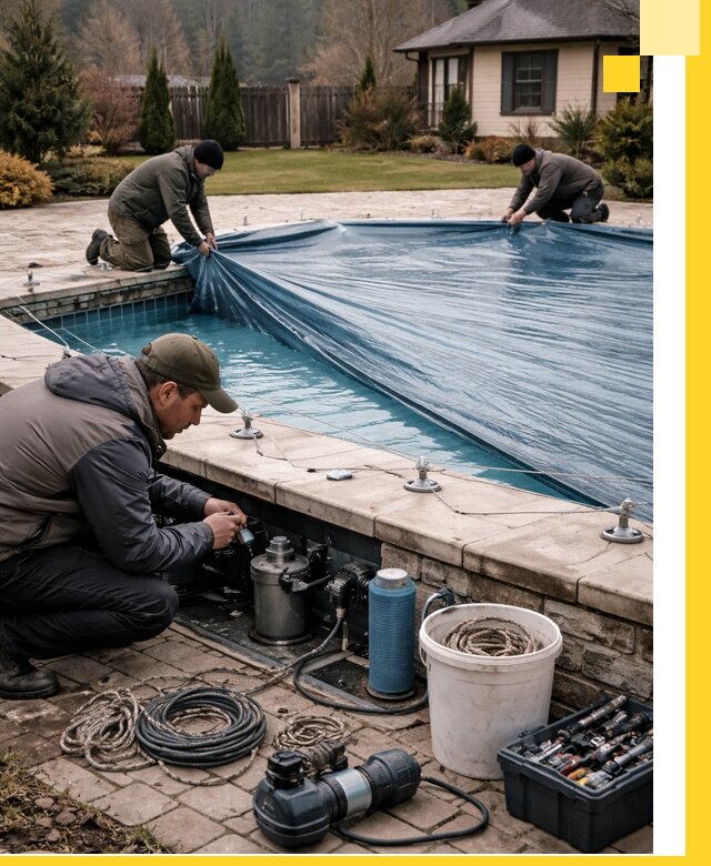 Консервация бассейнов в Черкесске: подготовка к длительному хранению