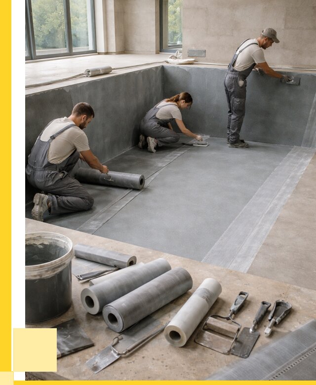 Гидроизоляция бассейнов в Черкесске от 2039 р., ЭриданЧрк