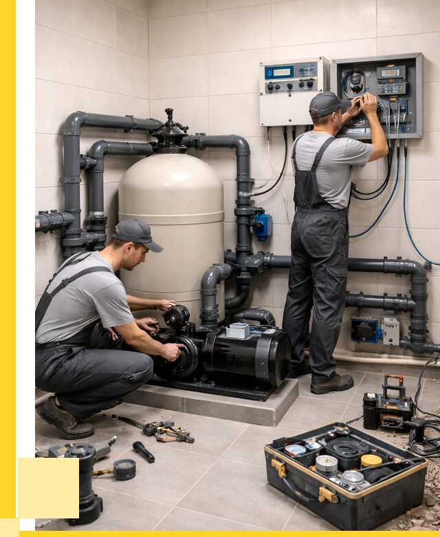 Монтаж оборудования для бассейнов в Черкесске от 40784 р. | ЭриданЧрк