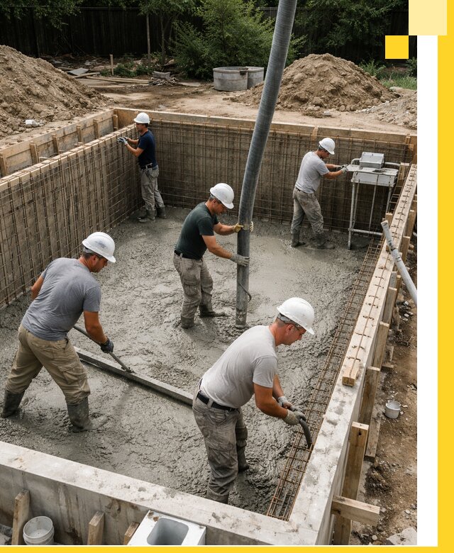 Строительство бетонных бассейнов под ключ в Черкесске