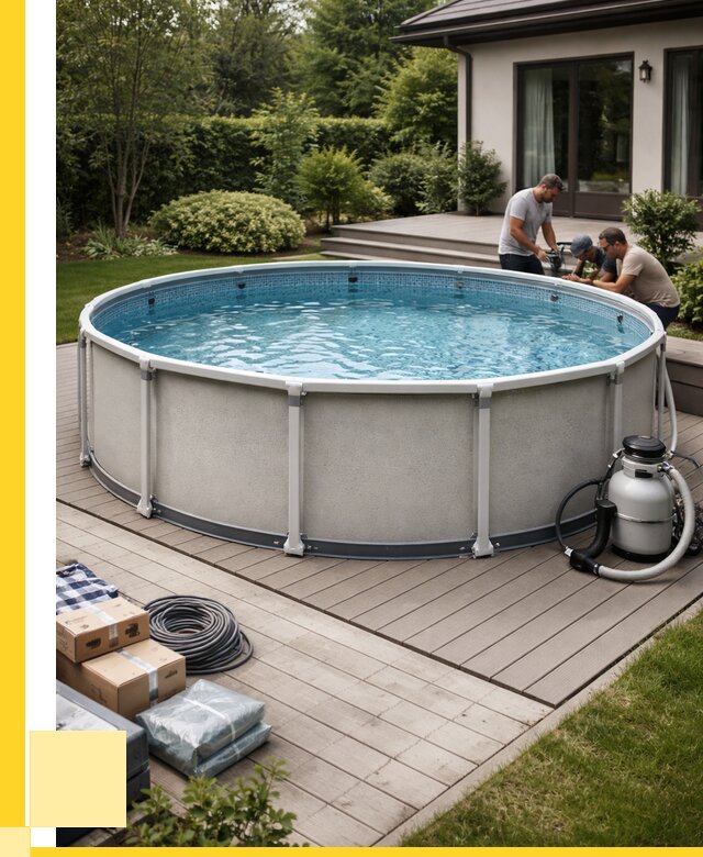 Купить каркасные бассейны в Черкесске от 45882 р. | ЭриданЧрк