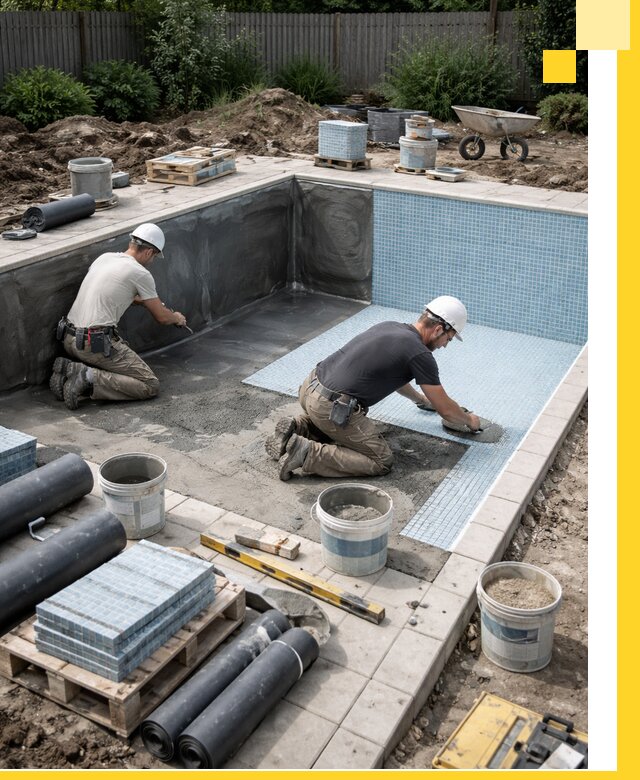 Проектирование и строительство стационарных бассейнов в Черкесске