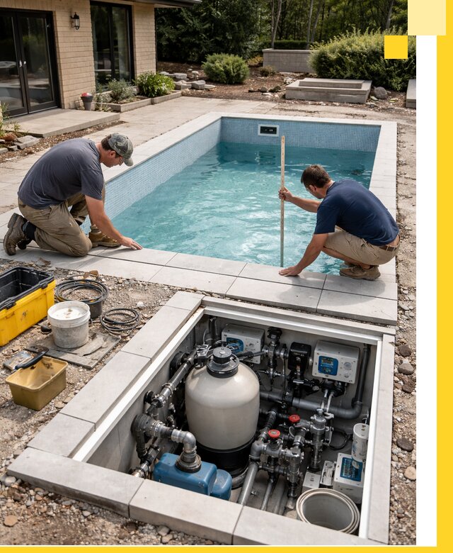 Строительство качественных домашних бассейнов под ключ в Черкесске