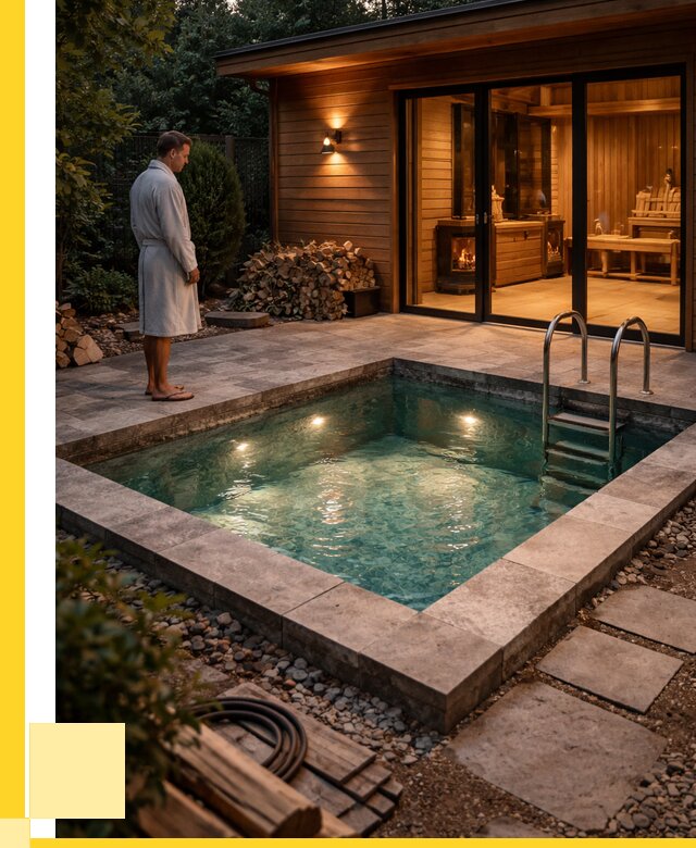 Бани с бассейном под ключ в Черкесске от 96862 р. | ЭриданЧрк