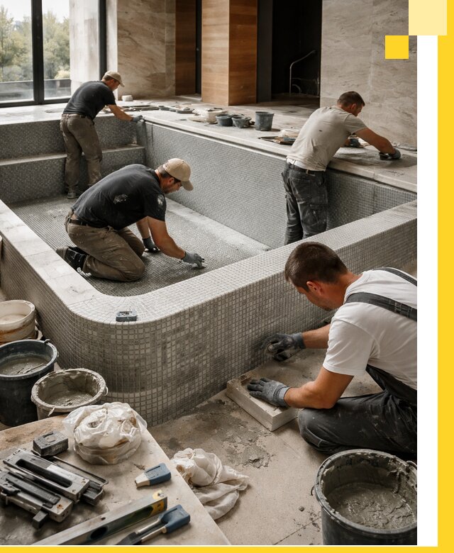 Строительство и установка СПА бассейнов под ключ в Черкесске