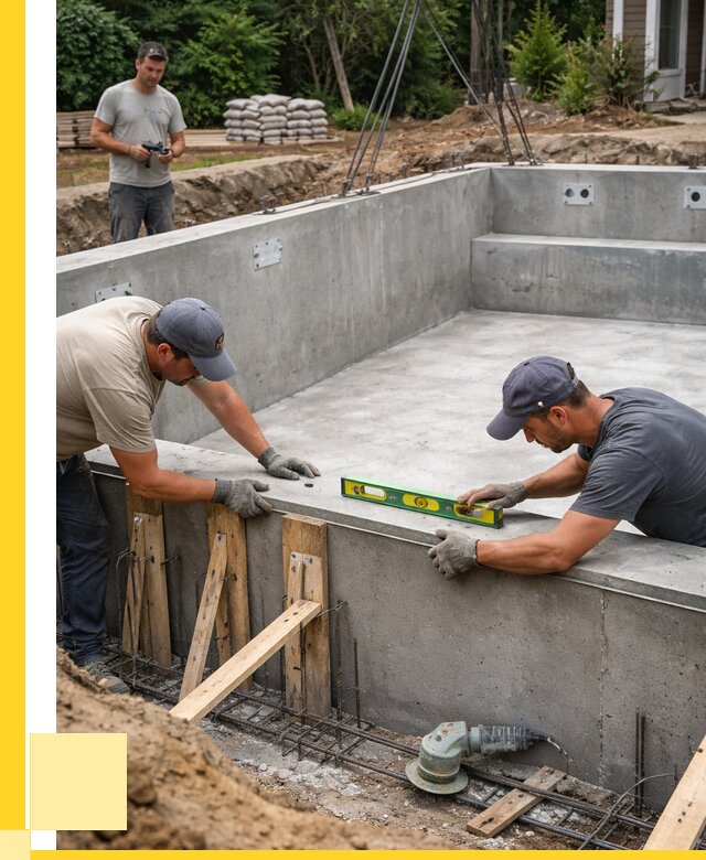 Монтаж чаши бассейна в Черкесске под ключ от 254900 р., ЭриданЧрк