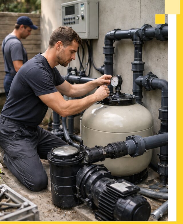 Поставка и монтаж фильтровального оборудования для бассейнов в Черкесске