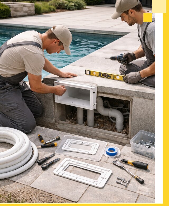 Поставка и установка скиммеров для бассейнов в Черкесске