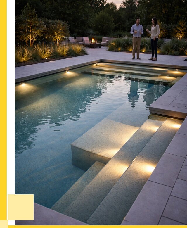 Освещение бассейнов в Черкесске под ключ от 25490 р. | ЭриданЧрк