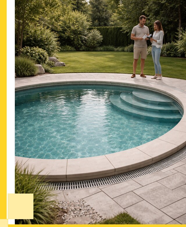 Круглые каркасные бассейны купить в Черкесске от 254900 р. | ЭриданЧрк