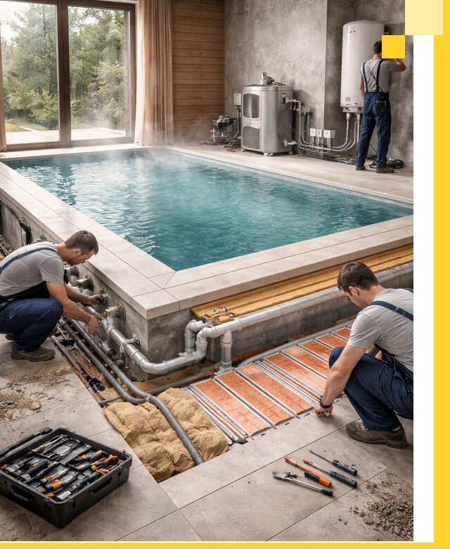 Проектирование и строительство тёплых бассейнов в Черкесске