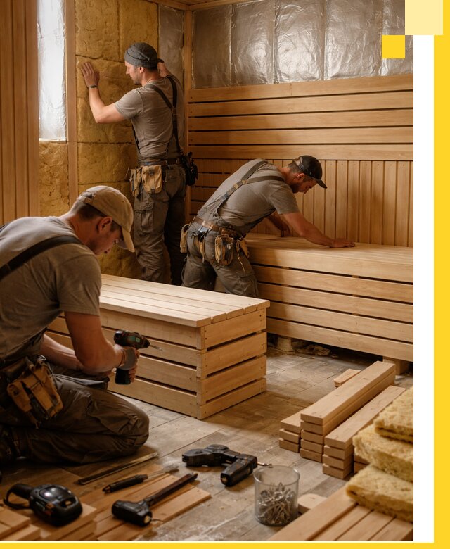 Профессиональное строительство саун под ключ в Черкесске