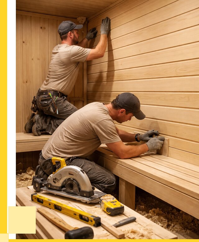 Обшивка саун вагонкой в Черкесске от 2549 р. | ЭриданЧрк