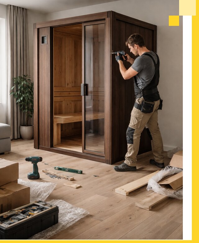 Установка и производство мини саун под ключ в Черкесске