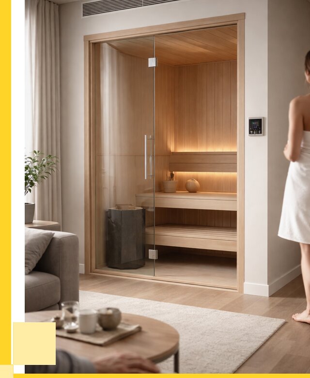 Сауна в квартире под ключ в Черкесске от 122352 р. ЭриданЧрк