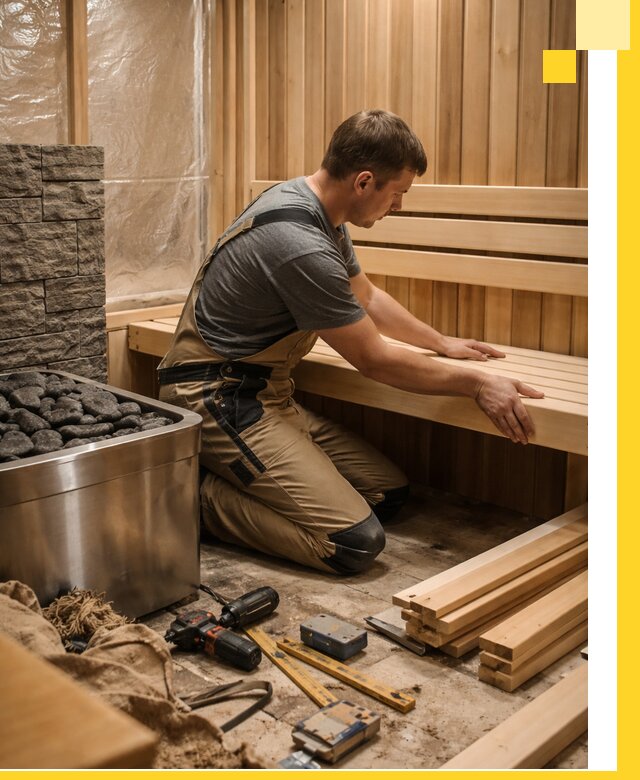 Сауны для дома под ключ с проектированием и монтажом в Черкесске