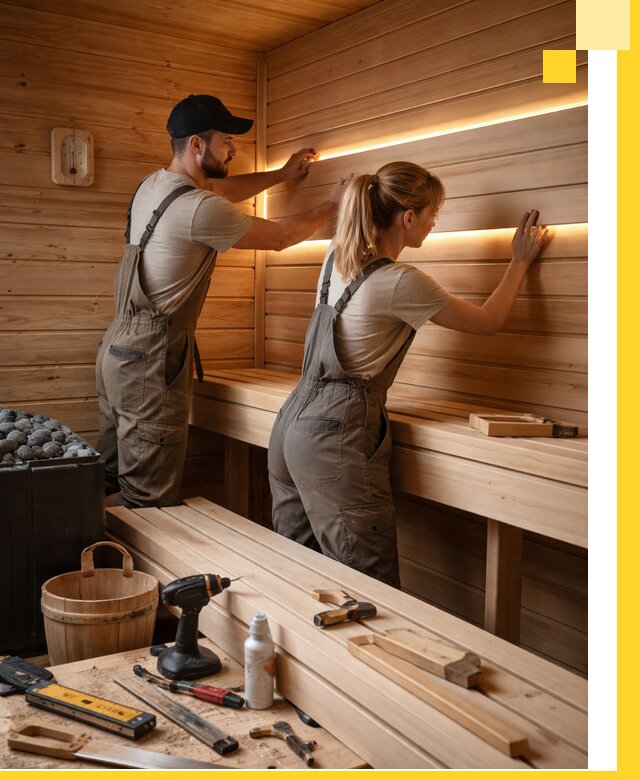 Дизайн саун и бань под ключ с индивидуальным проектом в Черкесске