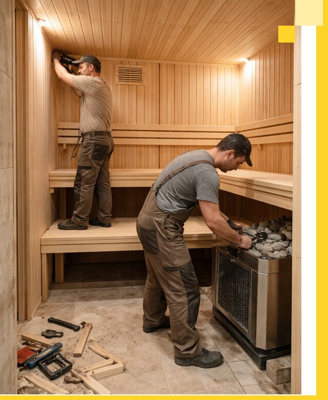 Купить сауну под ключ в Черкесске с монтажом и гарантией