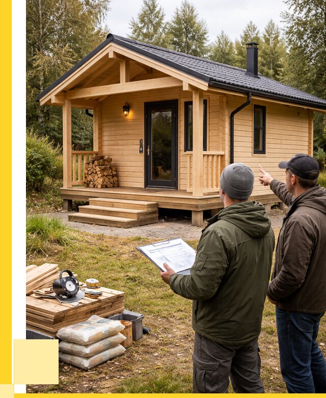 Каркасные бани под ключ в Черкесске от 305880 р. | ЭриданЧрк