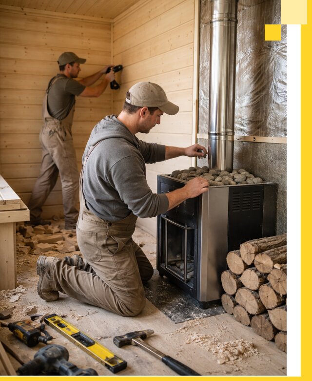 Строительство деревянных бань под ключ в Черкесске проекты и монтаж